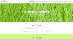 Desktop Screenshot of christineschott.com